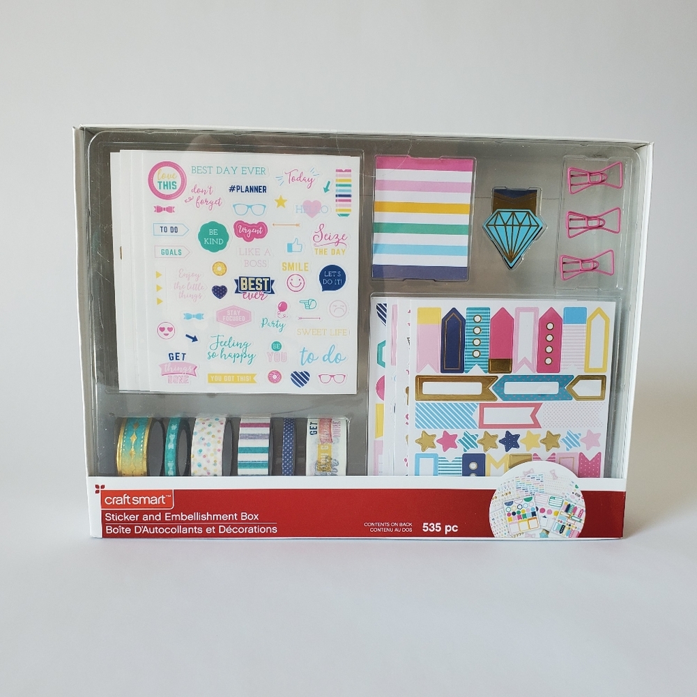 Sticker and Embellishment Box